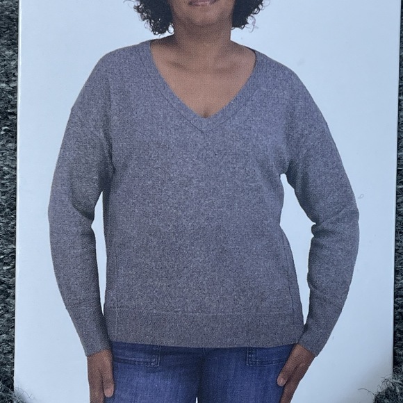 Lucky Brand Sweaters - Lucky Brand Women's L Pullover Medium Heather Gray e0633